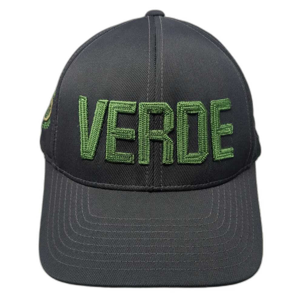 G/FORE Snapback Hat Black One Size Verde 3D Embroidery Golf Nylon Blend Tech